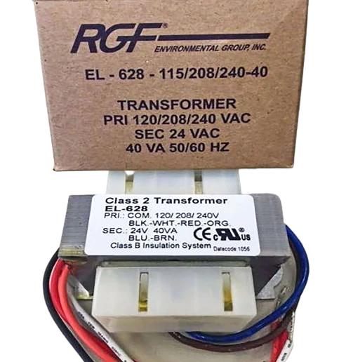 RGF EL-628 115/208/240-40 Transformador | RGF | PURIFICADOR DE AR 