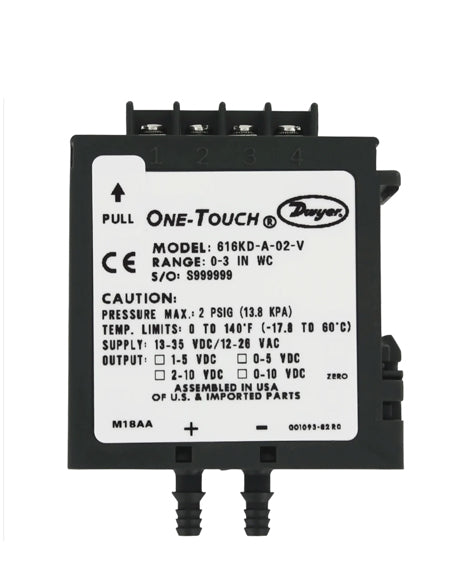 616KD-A-04 | DWYER | DIFFERENCIAL PRESSURE TRANSMITTER