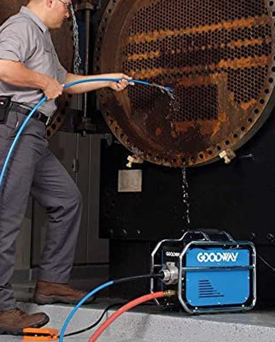 RAM-PRO | GOODWAY | Compact Heat Exchanger Tube Cleaner